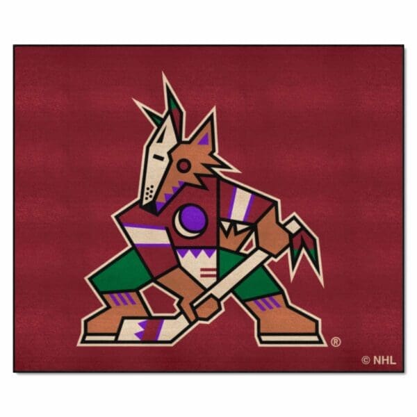 NHL - Arizona Coyotes - Tailgater Rug - 5ft. x 6ft. - Image 2