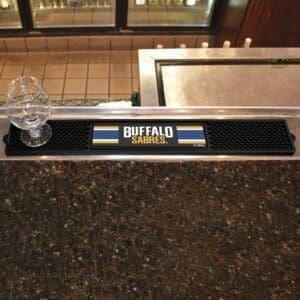 Buffalo Sabres Bar Drink Mat - 3.25in. x 24in.-14064