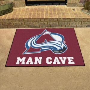 Colorado Avalanche Man Cave All-Star Rug - 34 in. x 42.5 in.-14413