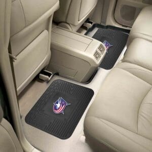 Columbus Blue Jackets Back Seat Car Utility Mats - 2 Piece Set-12414