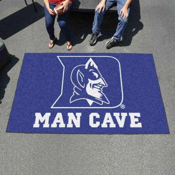 Duke Blue Devils Man Cave Ulti-Mat Rug - 5ft. x 8ft.