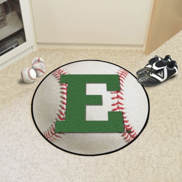 Eastern Michigan Eagles Baseball Rug - 27in. Diameter-1015