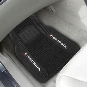 Georgia Bulldogs 2 Piece Deluxe Car Mat Set-13493