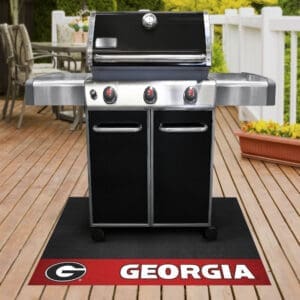 Georgia Bulldogs Vinyl Grill Mat - 26in. x 42in.-12118