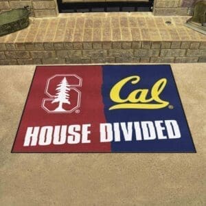 House Divided - Stanford / UC-Berkeley House Divided House Divided Rug - 34 in. x 42.5 in.-18815