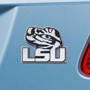 LSU Tigers 3D Chrome Metal Emblem-14800