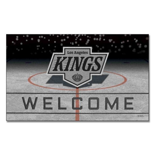 NHL - Los Angeles Kings - Rubber Door Mat - 18in. x 30in. - Image 2