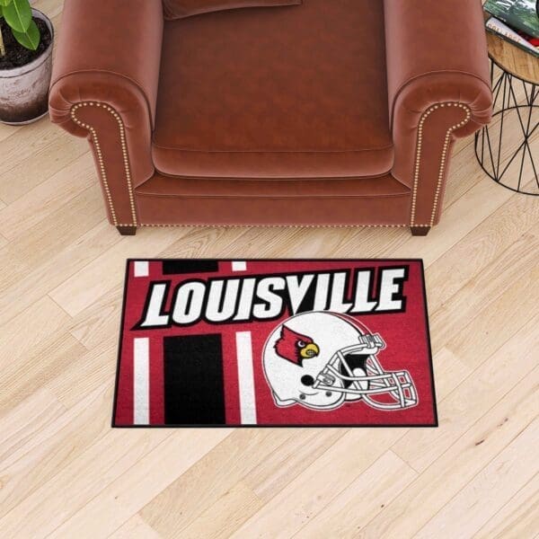Louisville Cardinals Starter Mat Accent Rug - 19in. x 30in.