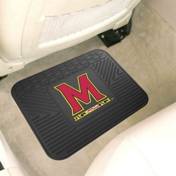Maryland Terrapins Back Seat Car Utility Mat - 14in. x 17in.-10084