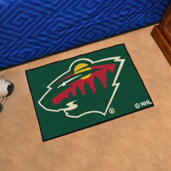 Minnesota Wild Starter Mat Accent Rug - 19in. x 30in.-10268