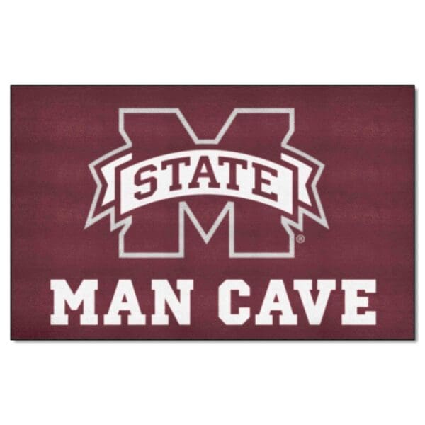 NCAA - Mississippi State University Bulldogs - Man Cave Ulti-Mat Rug - 5ft. x 8ft. - Image 2
