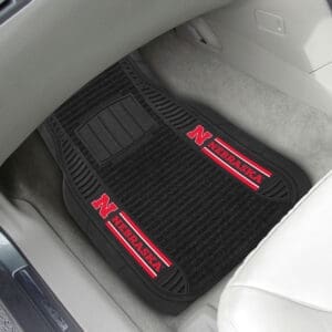 Nebraska Cornhuskers 2 Piece Deluxe Car Mat Set-13816