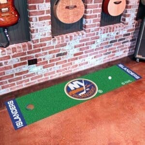 New York Islanders Putting Green Mat - 1.5ft. x 6ft.-10465