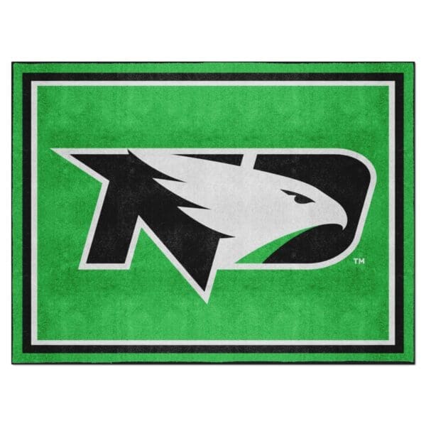 NCAA - University of North Dakota Fighting Hawks - 8ft. x 10 ft. Plush Area Rug - Image 2