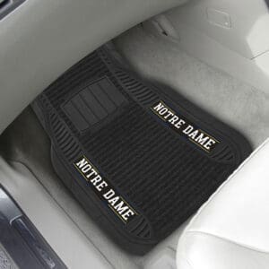Notre Dame Fighting Irish 2 Piece Deluxe Car Mat Set-13808