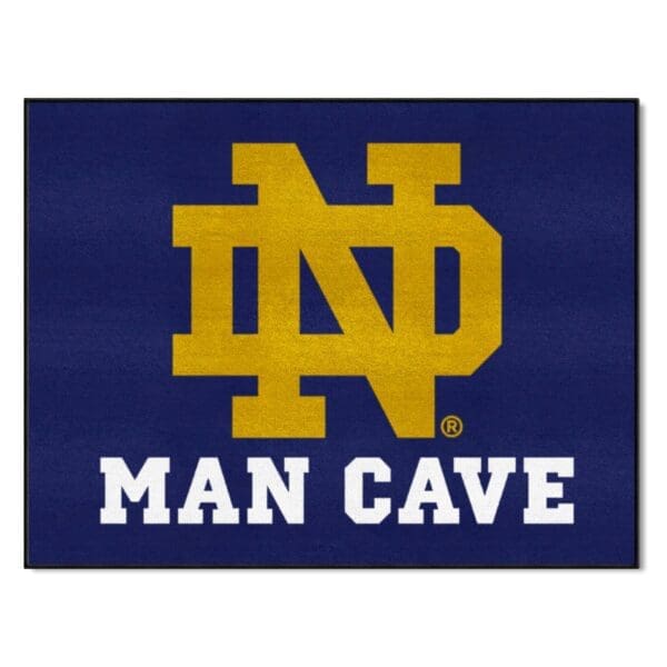 NCAA - Notre Dame Fighting Irish - Man Cave All-Star Rug - 34 in. x 42.5 in. - Image 2