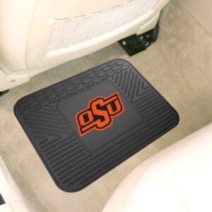 Oklahoma State Cowboys Back Seat Car Utility Mat - 14in. x 17in.-11823