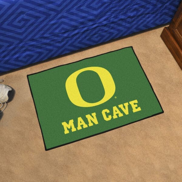 Oregon Ducks Man Cave Starter Mat Accent Rug - 19in. x 30in.-14688