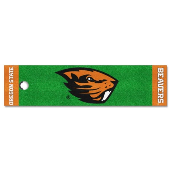 NCAA - Oregon State University Beavers - Putting Green Mat - 1.5ft. x 6ft. - Image 2