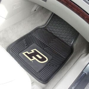 Purdue Boilermakers Heavy Duty Car Mat Set - 2 Pieces-11783