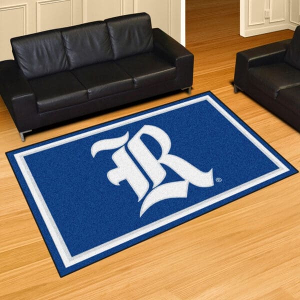 Rice Owls 5ft. x 8 ft. Plush Area Rug-20245