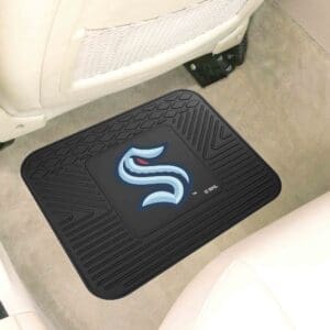 Seattle Kraken Back Seat Car Utility Mat - 14in. x 17in.-30101