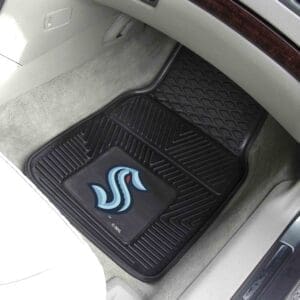Seattle Kraken Heavy Duty Car Mat Set - 2 Pieces-30100