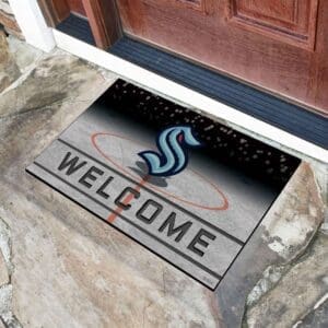 Seattle Kraken Rubber Door Mat - 18in. x 30in.-31962
