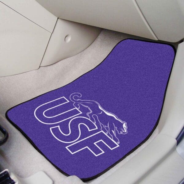 Sioux Falls Cougars Front Carpet Car Mat Set - 2 Pieces-13869