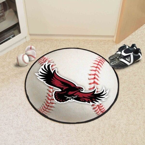 St. Joseph's Red Storm Baseball Rug - 27in. Diameter-1145