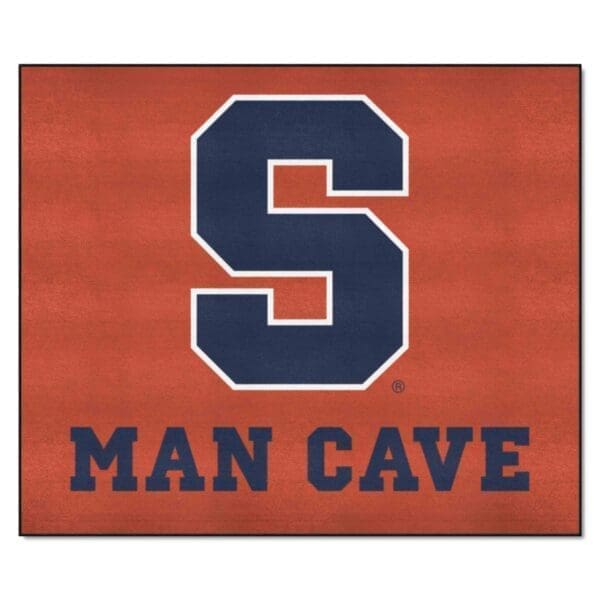 NCAA - Syracuse University Orange - Man Cave Tailgater Rug - 5ft. x 6ft. - Image 2