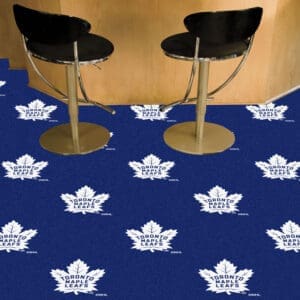 Toronto Maple Leafs Team Carpet Tiles - 45 Sq Ft.-10699