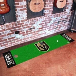 Vegas Golden Knights Putting Green Mat - 1.5ft. x 6ft.-22907