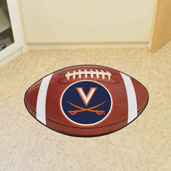 Virginia Cavaliers Football Rug - 20.5in. x 32.5in.-1939