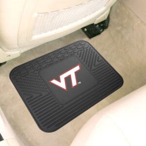Virginia Tech Hokies Back Seat Car Utility Mat - 14in. x 17in.-10082
