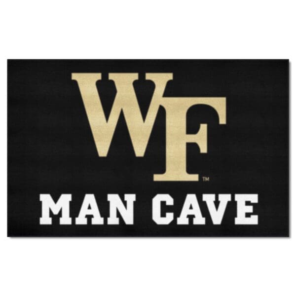 NCAA - Wake Forest University Demon Deacons - Man Cave Ulti-Mat Rug - 5ft. x 8ft. - Image 2