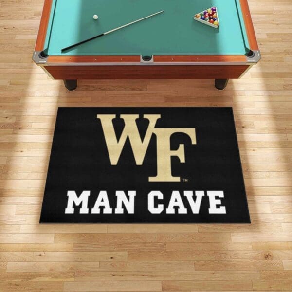 Wake Forest Demon Deacons Man Cave Ulti-Mat Rug - 5ft. x 8ft.-17352