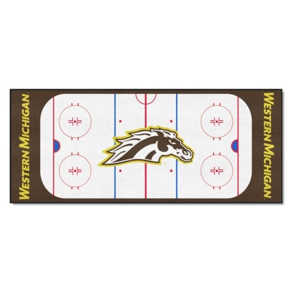 NCAA - Western Michigan University Broncos - Rink Runner - 30in. x 72in. - Image 2