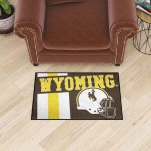 Wyoming Cowboys Starter Mat Accent Rug - 19in. x 30in.