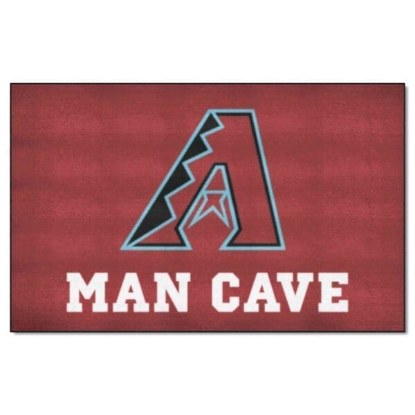 MLB - Arizona Diamondbacks - Man Cave Ulti-Mat Rug - 5ft. x 8ft. - Image 2