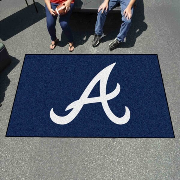 Atlanta Braves Ulti-Mat Rug - 5ft. x 8ft.-29186