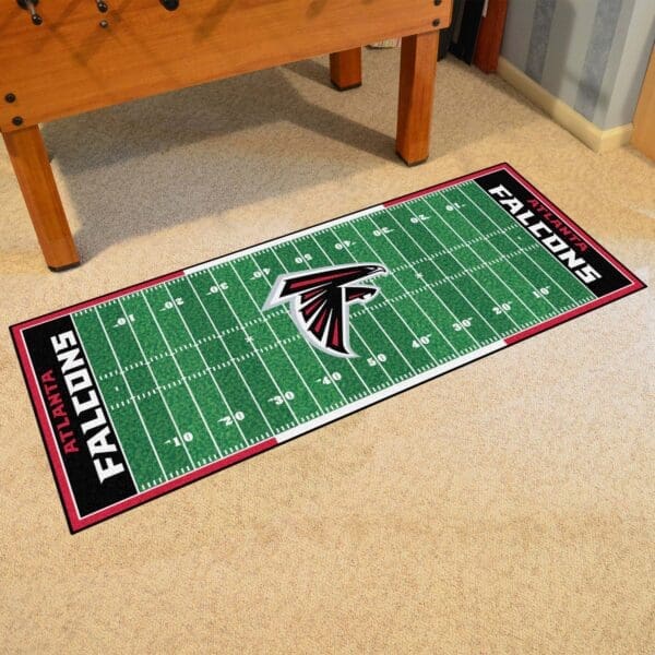 Atlanta Falcons Field Runner Mat - 30in. x 72in.-7342
