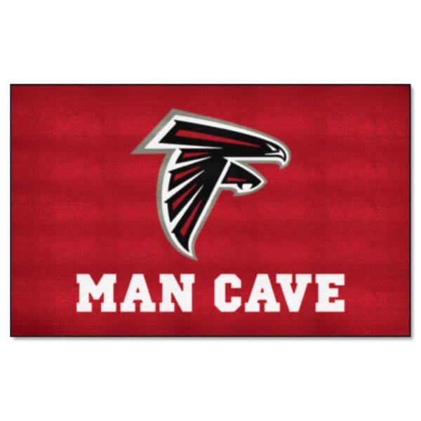 NFL - Atlanta Falcons - Man Cave Ulti-Mat Rug - 5ft. x 8ft. - Image 2