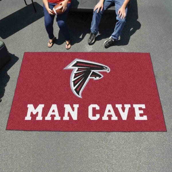 Atlanta Falcons Man Cave Ulti-Mat Rug - 5ft. x 8ft.-14266