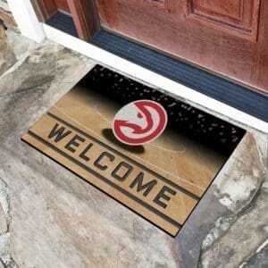 Atlanta Hawks Rubber Door Mat - 18in. x 30in.-21940