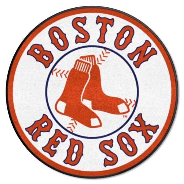 MLB - Boston Red Sox - Roundel Rug - 27in. Diameter - Image 2