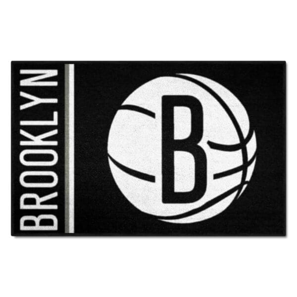 NBA - Brooklyn Nets - Starter Mat Accent Rug - 19in. x 30in. - Image 2