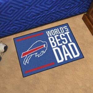 Buffalo Bills Starter Mat Accent Rug - 19in. x 30in. World's Best Dad Starter Mat-18160