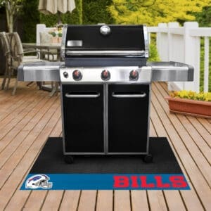 Buffalo Bills Vinyl Grill Mat - 26in. x 42in.-12177