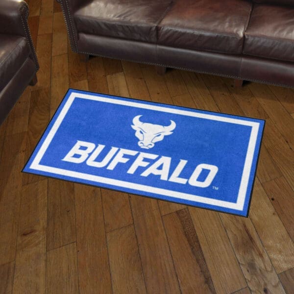 Buffalo Bulls 3ft. x 5ft. Plush Area Rug-37778